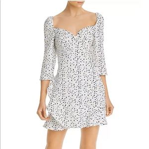 Rahi Stila Confetti Print Mini Dress XS